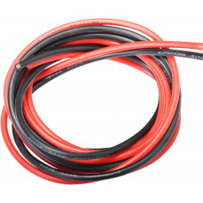 Провод силиконовый 12AWG 1м Черный+Красный