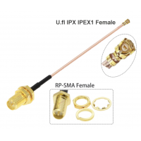 Пигтейл RP-SMA - U.fl IPX 15см